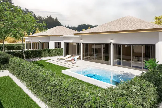 Новый жилой комплекс качественных вилл с бассейнами в Чавенге, Самуи, Таиланд