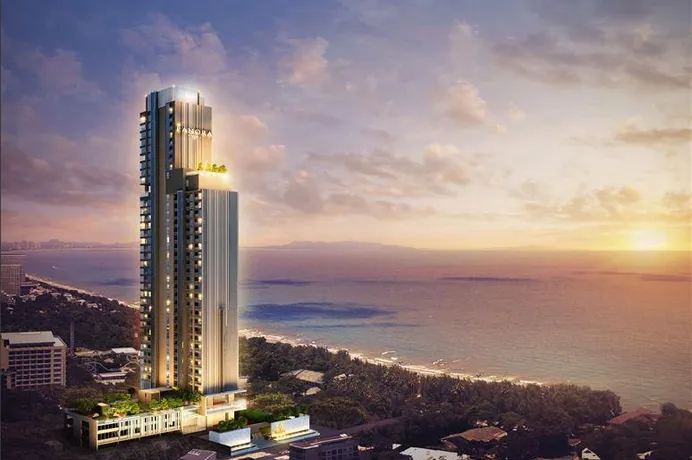 Высотная резиденция с бассейнами и панорамными видами на море в 250 метрах от пляжа, Пратамнак, Таиланд