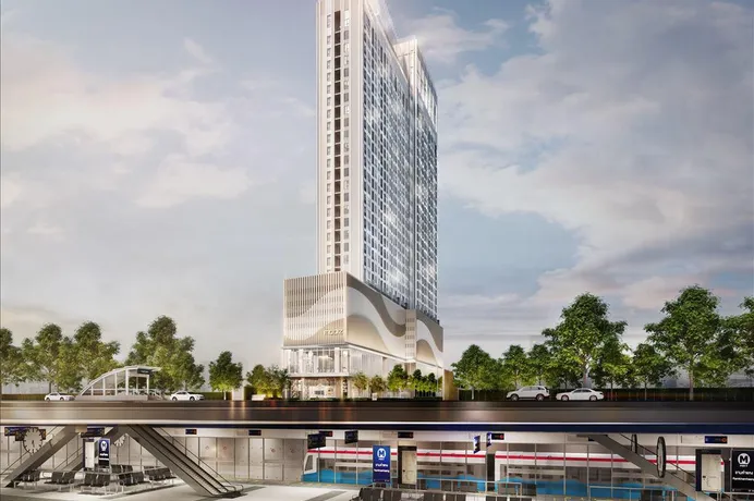 Высотный жилой комплекс с бассейнами, детским клубом и коворкингом, Бангкок, Таиланд