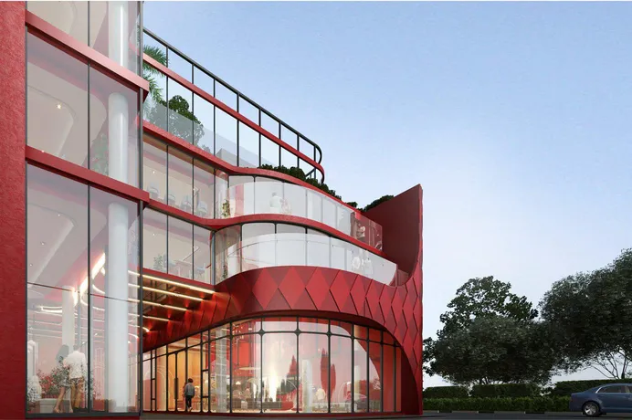 Новый жилой комплекс с бассейнами, Бангкок, Таиланд