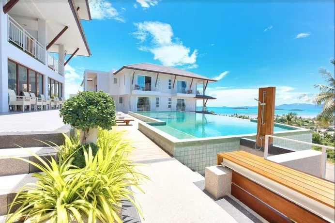 Комплекс меблированных апартаментов с бассейном и садом в 5 минутах от пляжей, Самуи, Таиланд