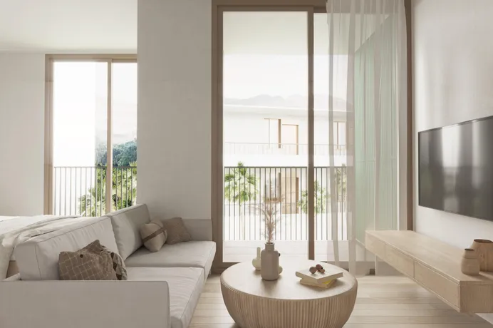 Студия в жилом комплексе с бассейнами, садом и круглосуточной охраной, Самуи, Таиланд