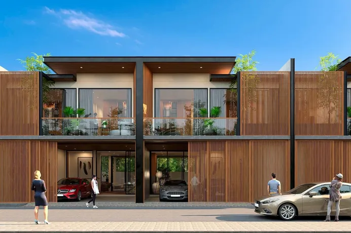 Новые таунхаусы с бассейнами рядом с пляжем Равай, Пхукет, Таиланд