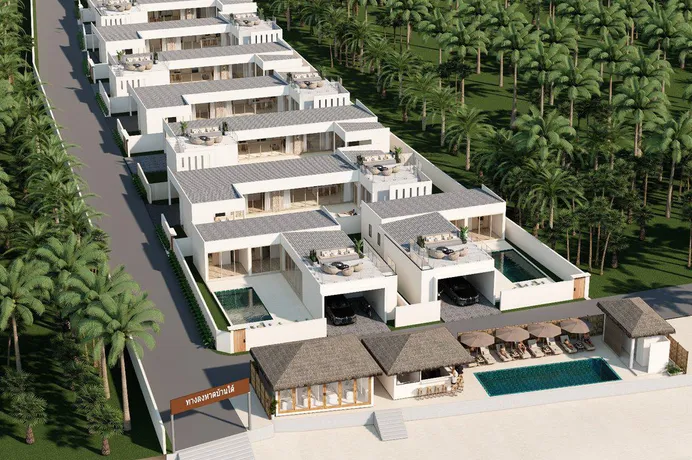 Эксклюзивный комплекс вилл с бассейнами и видами на море рядом с пляжем, Самуи, Таиланд